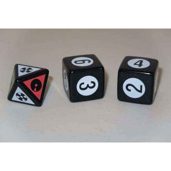 Harry Potter Scene It Category & Number Die Dice Replacement Pieces -0317SH - Picture 2 of 2